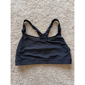Athleta Black Sports Bra Large D-DD